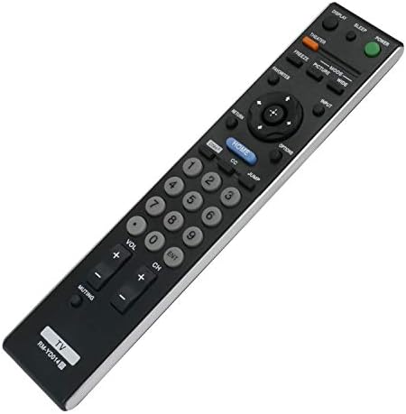 ECONTROLLY New Remote Control RM-YD014 for Sony TV KDL-46WL135 KDL-52WL135 KDL-46V3000 KDL-40D3000