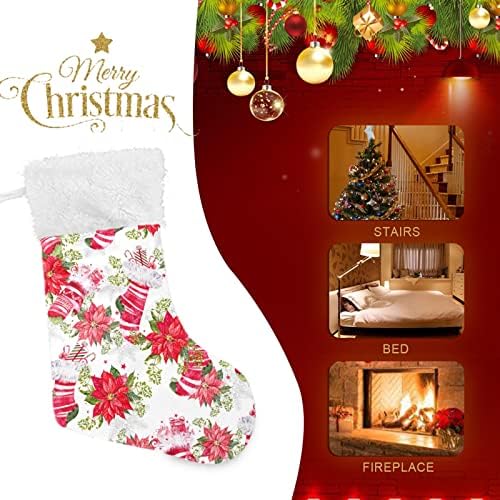 Meias de natal alaza botas de natal e luvas decoração clássica personalizadas grandes decorações de meia para férias