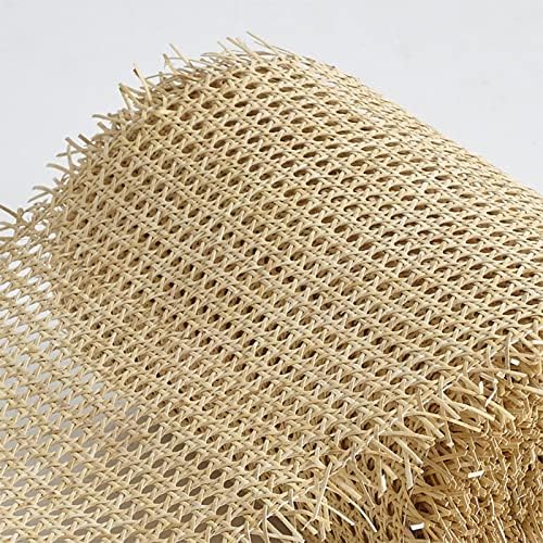 40inx50ft Natural Caning Rattan Rold Material Webbing Roll, Móveis de tecido de cana à mão Reparação