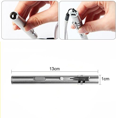 Luzes de caneta recarregáveis ​​USB, lanterna médica de Lafeina Mini, bolso pequeno Luz de caneta de tocha