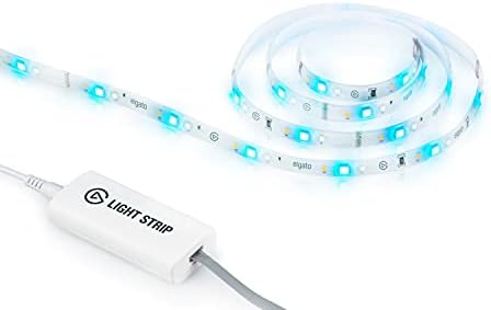 Elgato Light Strip - Smart Light com 16 milhões de cores através de LEDs RGBWW, incluindo branco quente/frio,