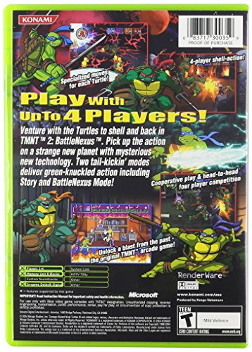 Teenage Mutant Ninja Turtles 2 Battle Nexus - Xbox