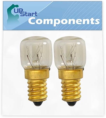 2 -Pack 4173175 Substituição da lâmpada para Whirlpool RBS245pdb14 Forno - Compatível com lâmpada da lâmpada do forno de hidromassagem 4173286