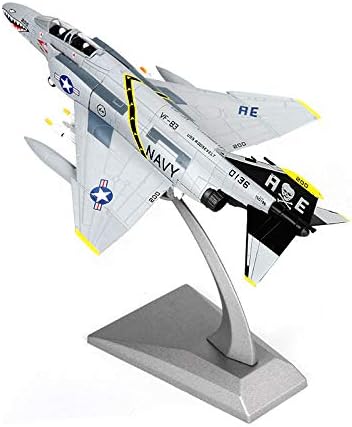 Classic Fighter Modelo 1: 100 American F-4C Phantom Diecast Metal Airplane