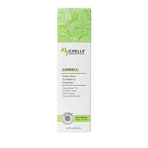 Mychelle Dermaceuticals Clear Cranberry Cleanser - Corrigindo o esfoliante para a pele oleosa,
