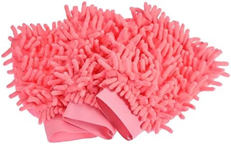 Meccanixity Microfiber Chenille Mitts Reutiliza Luvas de limpeza sem arranhões Sponge para cozinha