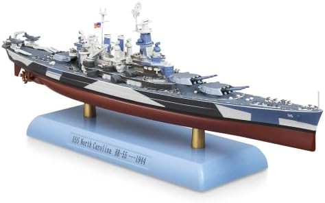 Lose Fun Park Model Ship para adultos Washington BB-56 e Carolina do Norte BB-55 Modelo de Battleship