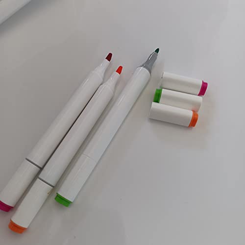 Hiwhy- Marcadoras, marcadores de arte de ponta dupla marcadores permanentes de álcool artista colorido