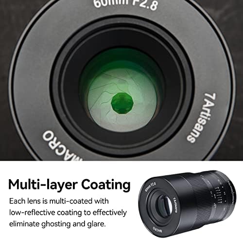 7artisans 60mm f2.8 macro aps-c lente de foco universal camera compacta sem espelho para micro panasonic quatro