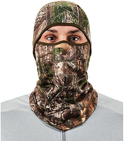 Ergodyne n-ferno 6823 máscara de esqui balaclava, máscara facial resistente ao vento, design articulado para usar