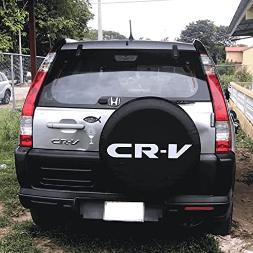 Compatível com tampa de pneu sobressalente CR-V CRV, tampa de roda de reposição CRV, protetor à