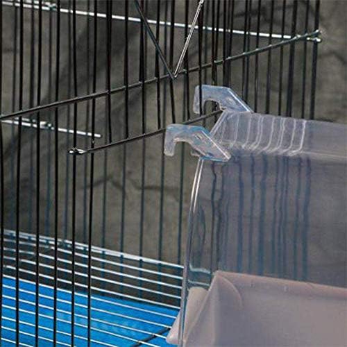 Prettdlijun enjaulado banho de banho de pássaro gaiola de pássaro suprimentos de papagaios de banho para