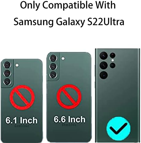 5 peças S22 Protetor de lente de câmera Ultra para Samsung Galaxy S22 Ultra 5G 2022 Lens Protector Camera Tampa