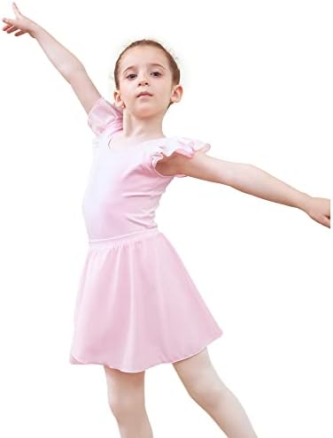 Yudesen Girls Dance Wrap Salia Salia Ballet Wrap Wrap Skifon para crianças meninas de crianças