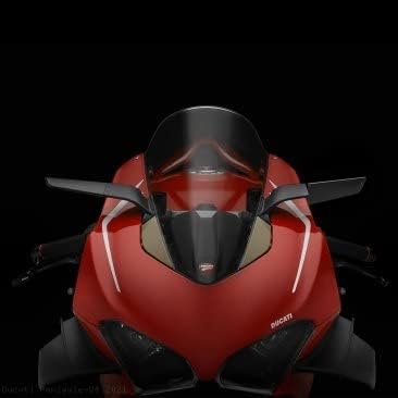 Espelhos furtivos compatíveis para Ducati Panigale V2 2020-2021 V4 S 2018-2021 Vista traseira Winglet