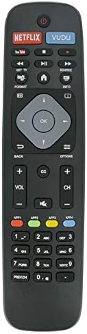 New Replaced Remote fit for Philips TV 55PFL7900/F7 49PFL7900/F7 65PFL7900/F7 65PFL8900/F7 32PFL4901/F7 40PFL4901/F7