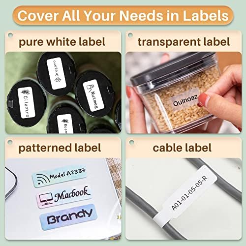 Memorking Small Label Maker Q30s Makers de etiquetas com fita portátil - fabricante de etiqueta Bluetooth sem