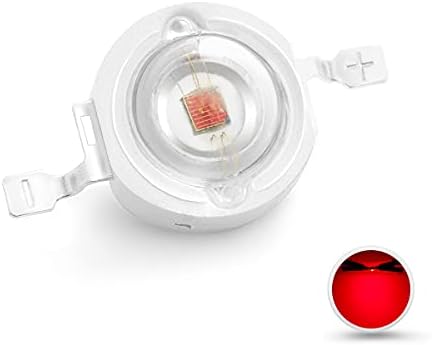 Chanzon 10 pcs de alta potência LED chip a bordo 3W Red Super Intensidade Brilhante SMD COB LUZ EMITENTES