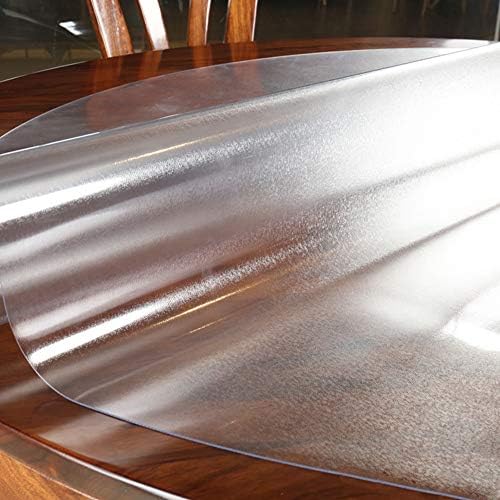 Protetor de tampa de mesa de PVC fosco, almofadas de mesa sem deslizamento para mesa de jantar na mesa