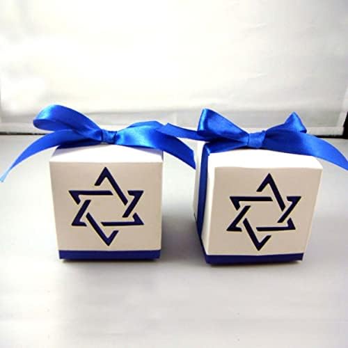 Zyzmh 100pcs/set star Pentágono Hollow Carriage Favors Gifts Candy Boxes com material de festas de casamento