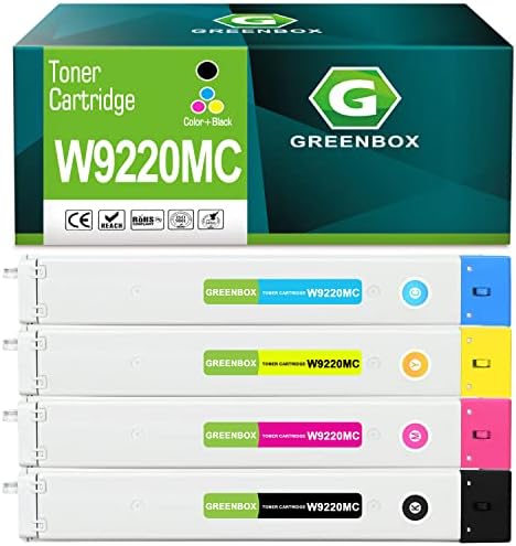 Substituição de cartucho de toner Remanufaturado GreenBox para HP W9220MC W9221MC W9222MC W9223MC