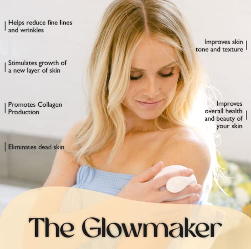 Luxene Beauty Firmaglow Body Microdermoabrasão, cuidados com a pele doméstica, ferramenta de microderma pessoal,