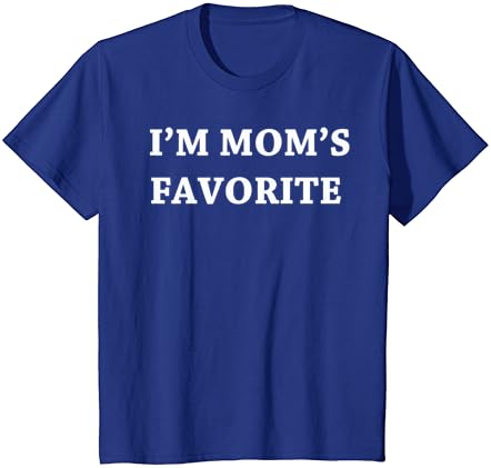 Eu sou a camiseta favorita da mãe para aniversário de aniversário