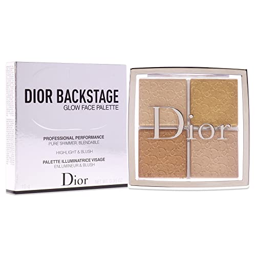 Christian Dior Dior Backstage Glow Face Palette - 003 Mulheres de ouro puro 0,35 oz