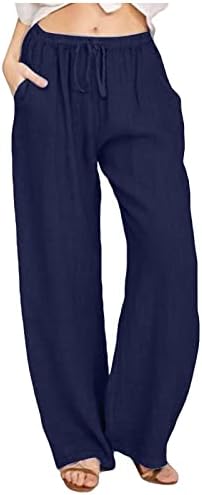 Jorasa Work calça calças de moletom aconchegante para mulheres da cintura elástica da calça da calça da calça
