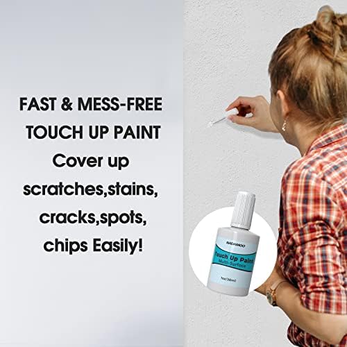 Nadamoo Touch Up Paint White + Tub e tinta spray de telha