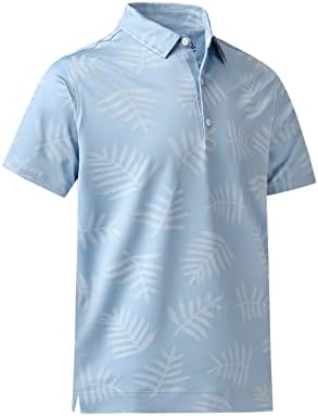 Deolax Mens Camisas Polo Humber Wicking Dry Fit Performance Mens Golf Camise