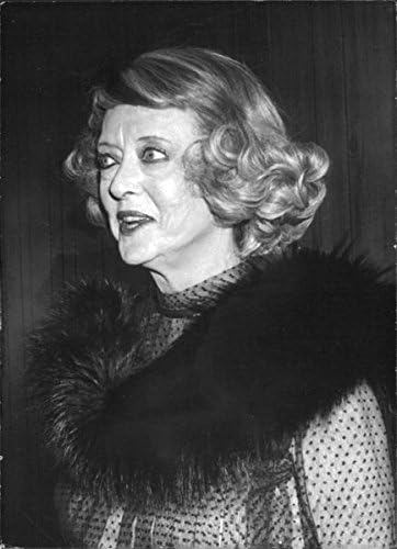 Foto vintage do retrato de Bette Davis