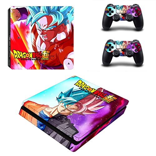 Anime Drago e Balões VIP Son Goku, Vegeta, Super Saiyan PS4 ou PS5 Skin Skinper para PlayStation 4 ou 5 Console