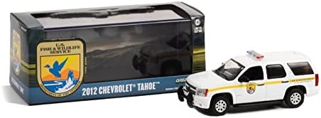 ModelToyCars 2012 Chevy Tahoe, White - Greenlight 86190 - 1/43 Diecast Model Model Toy Car