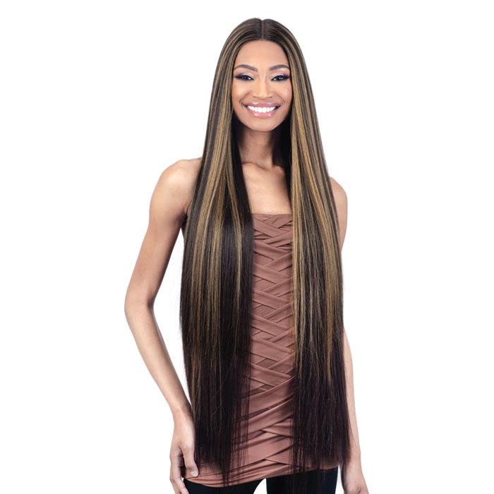 Free Tress Shake n Go Organique HD Lace Front Wig - Light Yaky Straight 40