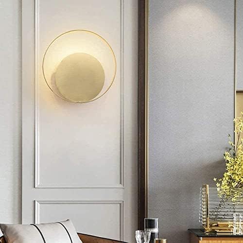 Oderol Lianxiao - Luz de parede Creative Personality Sala de estar Lâmpada de parede dourada/Modern
