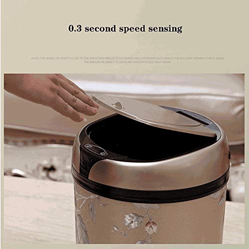 CZDYUF 6L 8L 12L Tipo indutivo Lixo pode sensor inteligente de cozinha automática e lixo do vaso sanitário