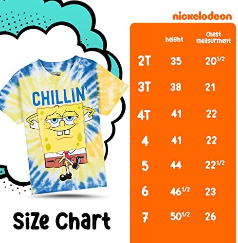 Nickelodeon Pack Paw Patrol, Bob Esponja ou Rugrats 3 Pack Boy's Graphic Tees, camisetas de manga curta fofas