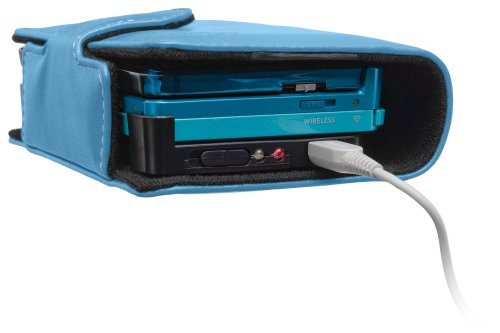 Bigben Flip & Play Carting Case com impulso de bateria para o Nintendo 3DS