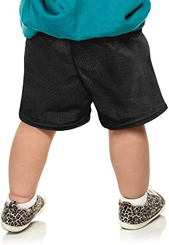 Ma Croix Essentials Kids Mesh Shorts PE Escola Basquete Elastic da cintura Esportes Athletic Sports