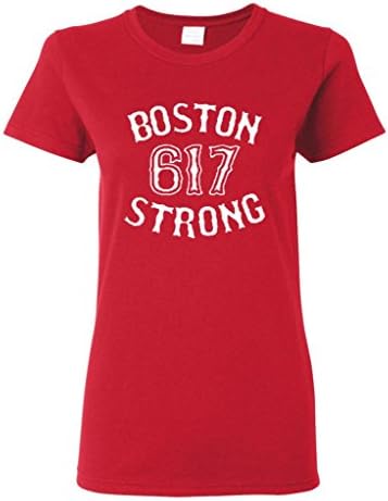 Camisas da cidade, senhoras Boston, camiseta forte