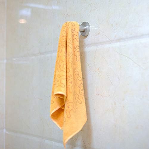 Kinjoek 12 PCs gancho de toalha de banheiro de 4 polegadas, gancho de manto de montagem de parede pesada, gancho
