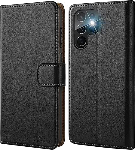 Série Hoomil Magflip, projetada para o capa Samsung Galaxy S22 Ultra, capa de telefone da carteira de couro