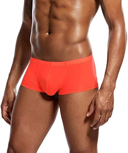 BMISEGM Rouphe Men Men unspants Shorts de roupas íntimas Ultra Fin Bolsa de cor sólida de cor masculina