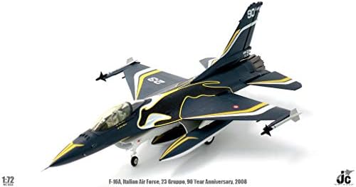 JC Wings F16A Fighting Falcon Italian Airforce, Mercadorias acabadas 1/72 Aeronaves do modelo de plano diecast