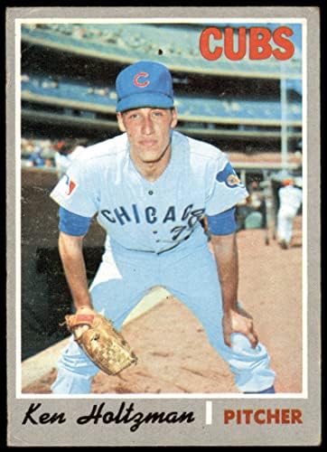 1970 Topps # 505 Ken Holtzman Chicago Cubs Good Cubs