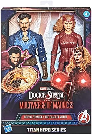 Marvel Avengers Titan Hero Série Doctor Strange in the Multiverse of Madness Toys, Doutor Strange The Scarlet