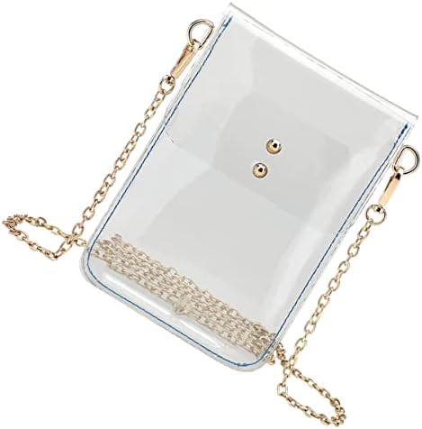 Valiclud Bag Clear Crossbody Bag Small Bag Smartphone Bag transparente 2pcs Saco de telefone para