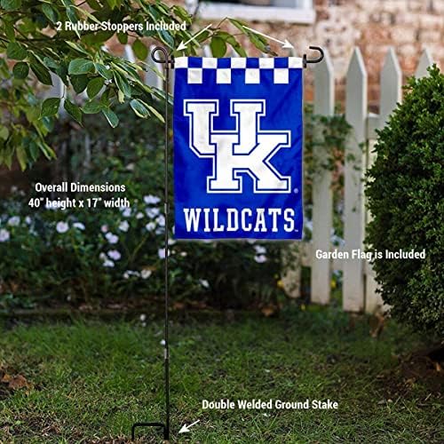 Kentucky Wildcats Filme a bandeira do jardim e bandeira do suporte do suporte de bandeira