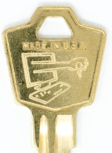 Chaves de substituição do armário de arquivo Hon 220E: 2 chaves